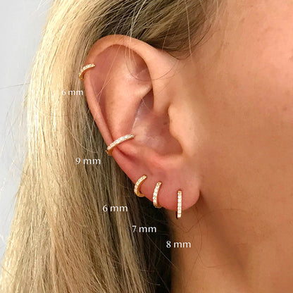 Minimalist Hoop Earrings